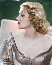 Ilona Massey Dazzling Profile 1937 by CLARENCE BULL | Hollywood Pinups | Film Star Colour and B&W Prints
