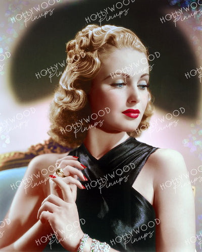 June Lang Dazzling Beauty 1937 by GENE KORNMAN | Hollywood Pinups Color Prints