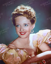 Bette Davis Period Charm 1938 | Hollywood Pinups | Film Star Colour and B&W Prints