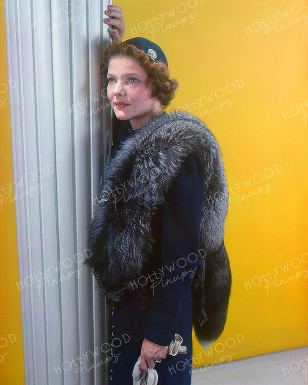 Elissa Landi Fur Throw 1937 | Hollywood Pinups | Film Star Colour and B&W Prints