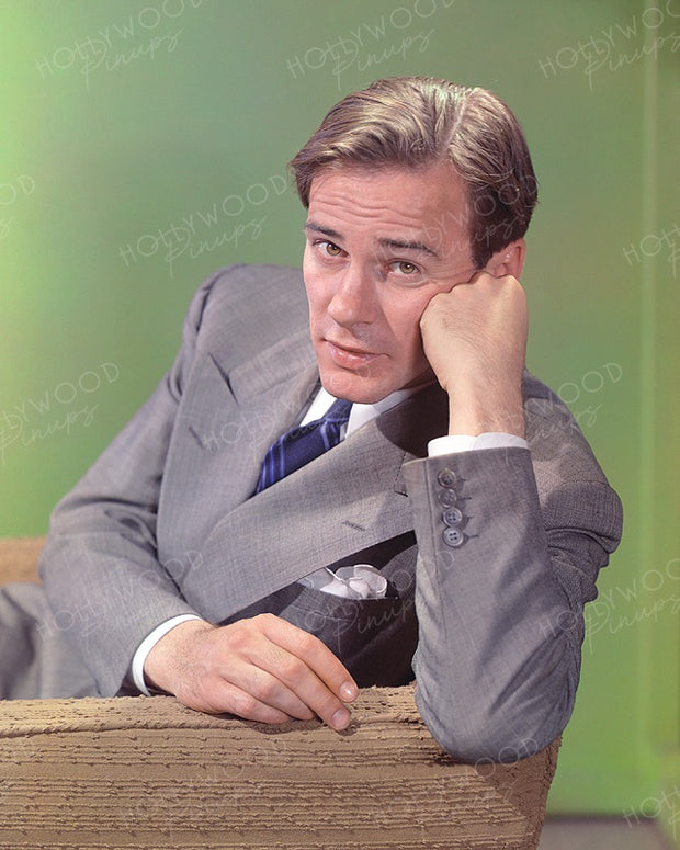 Richard Carlson Brooding Charm 1940 | Hollywood Pinups | Film Star Colour and B&W Prints