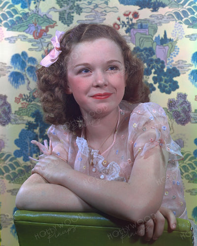 Gloria Jean Pretty Pink 1940 | Hollywood Pinups | Film Star Colour and B&W Prints