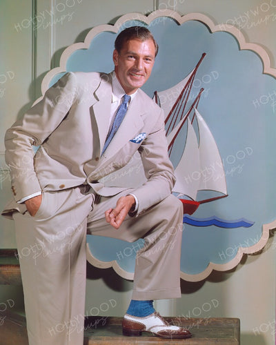 Gary Cooper Super Suave 1940 | Hollywood Pinups | Film Star Colour and B&W Prints