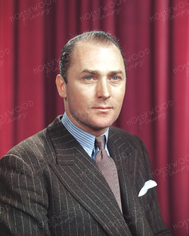 Brian Aherne Blue Eyes 1940 | Hollywood Pinups | Film Star Colour and B&W Prints